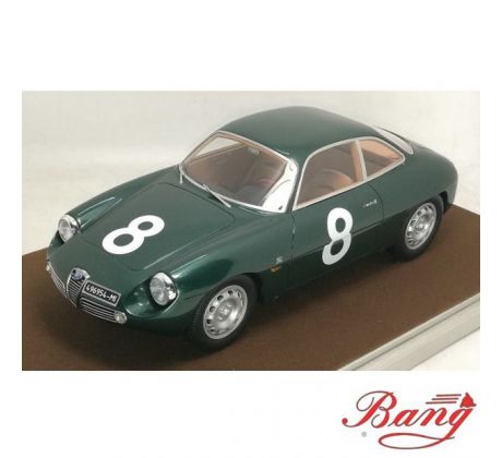 1/43 ALFA ROMEO GIULIETTA SZ N.8 RETIRED TARGA FLORIO 1961 DI PRIOLO-MAN (BANG.IT)