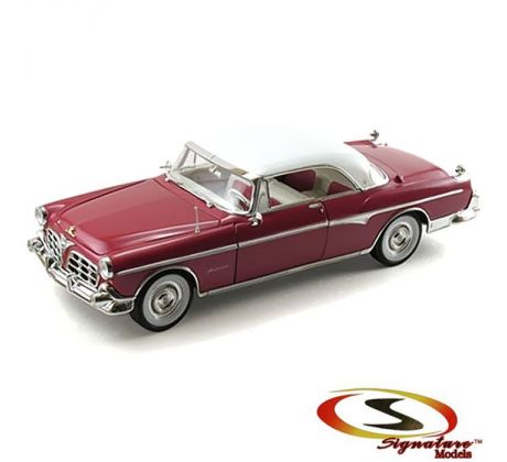 1/18 1955 Chrysler Imperial, red