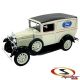 1/18 1931 Ford Model A Panel Truck, creme with Ford Parts logo