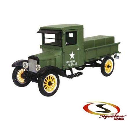 1/43 1923 Ford Model TT Stake Truck, army green