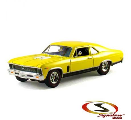 1/43 1969 Chevrolet Nova, yellow