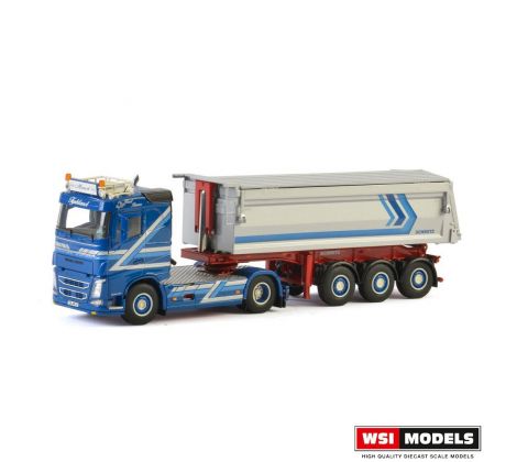 1/50 VOLVO FH4 SLEEPER CAB 4x2 TIPPER TRAILER - 3 AXLE,Augst Baustoffe