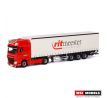 1/50 DAF XF 105 SSC 4X2 CURTAINSIDE TRAILER; Bruggers