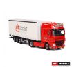 1/50 DAF XF 105 SSC 4X2 CURTAINSIDE TRAILER; Bruggers