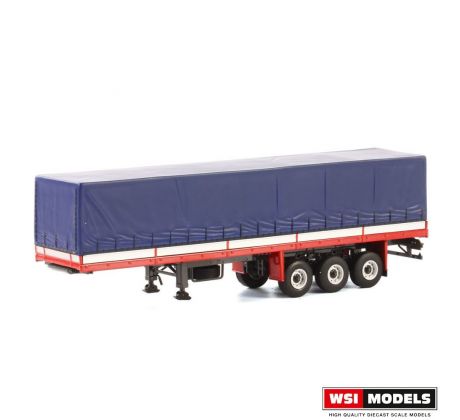 1/50 CLASSIC CURTAINSIDE TRAILER - 3 AXLE