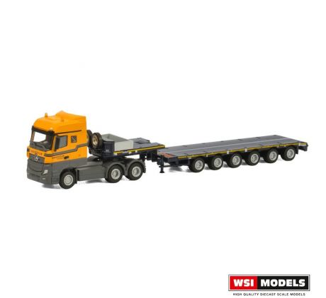1/87 MB ACTROS MP4 BIG SPACE SEMI LOWLOADER - 6 AXLE