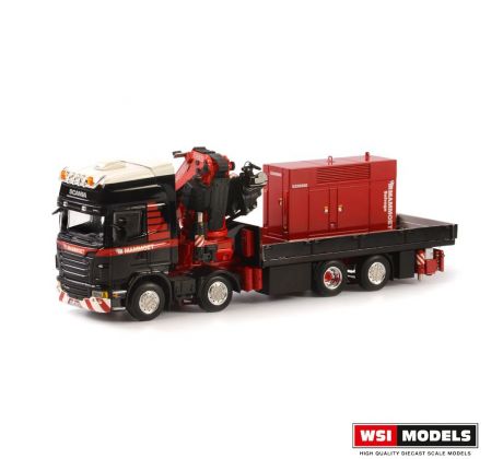 1/50 SCANIA R6 TOPLINE 8x4 FASSI 1100; Mammoet