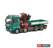 1/50 MAN TGX XXL EURO 6 8x4 FASSI 1100 + BALLAST BOX; Fassi