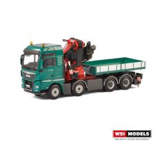 1/50 MAN TGX XXL EURO 6 8x4 FASSI 1100 + BALLAST BOX; Fassi