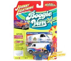 1/64 1976 Chevrolet G-20 Van, Boogie Vans (Pearl White/Graphics)