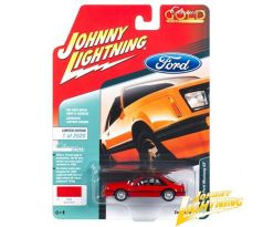 1/64 1982 Ford Mustang GT (Brite Red), Classic Gold