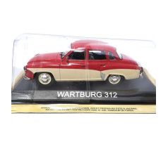 1/43 Wartburg 312 red/white