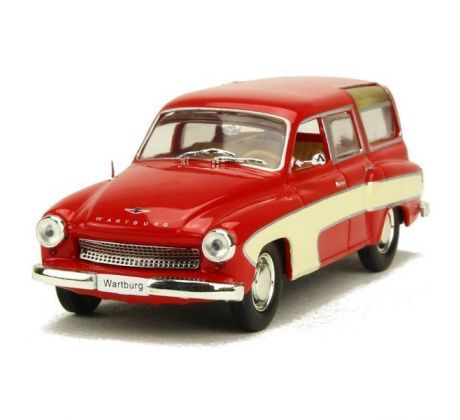 1/43 WARTBURG - 312 CAMPING 1960, red