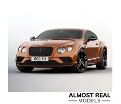 1/43 Bentley Continental GT V8S *Black Edition*, orange flame
