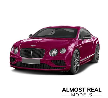 1/43 Bentley Continental GT V8S *Black Edition*, passion pink