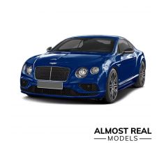 1/43 Bentley Continental GT V8S *Black Edition*, sequin blue