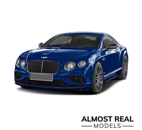 1/43 Bentley Continental GT V8S *Black Edition*, sequin blue