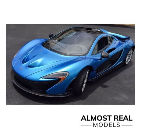 1/43 McLaren P1 GTR, cerulean blue