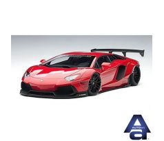 1/18 LIBERTY WALK LB-WORKS LAMBORGHINI AVENTADOR, červená