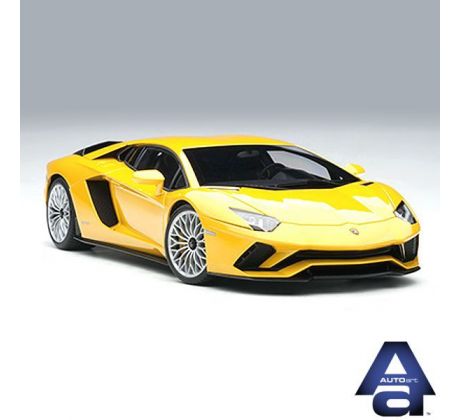 1/18 LAMBORGHINI AVENTADOR S (NEW GIALLO ORION/METALLIC YELLOW)