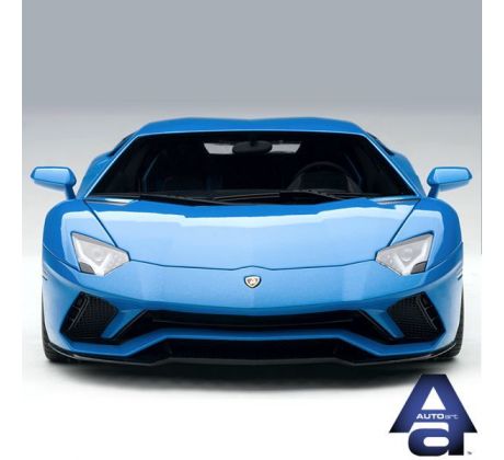 1/18 LAMBORGHINI AVENTADOR S (BLU NILA/PEARL BLUE)