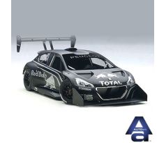 1/18 PEUGEOT 208 T16 PIKES PEAK PRESENTATION CAR (BLACK)