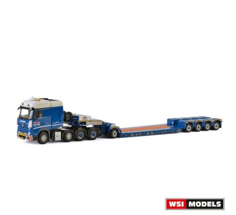 1/50 MERCEDES BENZ ACTROS MP4 BIG SPACE 8x4 LOW LOADER PENDEL; Baetsen