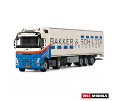 1/50 VOLVO FH4 GL 4x2 BOX TRAILER; Bakker & Schilder