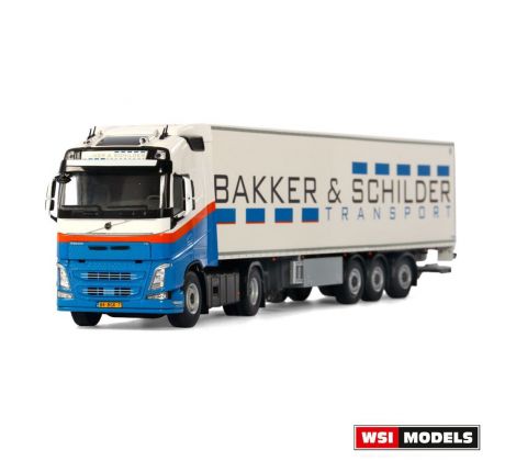 1/50 VOLVO FH4 GL 4x2 BOX TRAILER; Bakker & Schilder