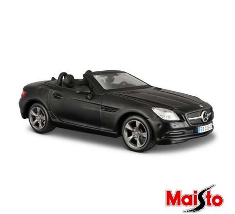 1/24 2011 Mercedes Benz SLK-class Cabriolet, čierna