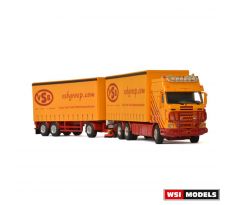 1/50 SCANIA 3 SERIES STREAMLINE 6X2 TAG AXLE RIGED TRUCK DRAWBAR CURTAINSIDE; VSB Groep bv