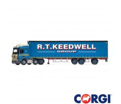 1/50 Mercedes-Benz Actros (MP4) Super Trailer Curtainside Keedwell