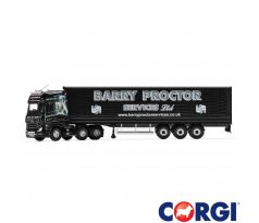 1/50 Mercedes-Benz Actros (MP4), Curtainside Trailer, Barry Proctor Services Ltd