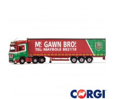 1/50 Mercedes-Benz Actros (MP4) Curtainside Trailer, McGawn Transport