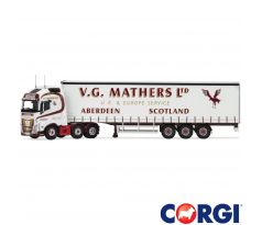 1/50 Volvo FH, Curtainside Trailer, V.G. Mathers