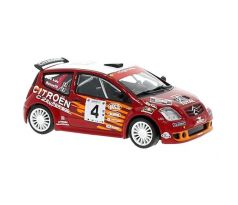 1/43 Citroen C2 S1600, No.4, Rallye WM, Rallye Targa Florio, L.Rossetti/D.De Luis 2004