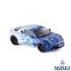 1/43 ALPINE A110 2017 - WHITE & BLUE TEST VERSION