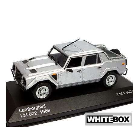 1/43 LAMBORGHINI LM002 PICK-UP 4-DOOR 1986, Silver