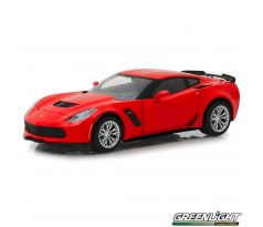 1/24 2019 Chevrolet Corvette Z06 Coupe, torch red