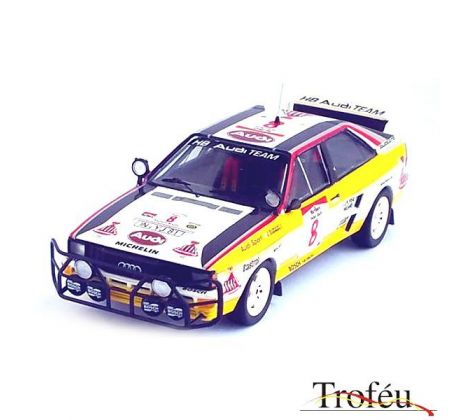 1/43 AUDI QUATTRO N.8 RET.SAFARI RALLY 1984 S.BLOMQVIST-B.CEDERBERG W.CH.