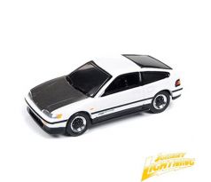 1/64 Honda CRX, white with carbon hood