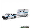 1/64 2017 Ram 2500 and Chicago Police Department Horse Trailer S