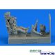 1/48 USAF Fighter Pilot with ejection seat for F-80 Shooting Star