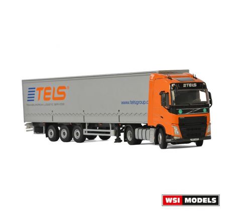 1/50 VOLVO FH4 GLOBETROTTER 4x2 CURTAINSIDE, Tels