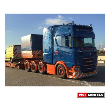 1/50 SCANIA S HIGHLINE CS20H 8x4 LOWLOADER 5 AXLE