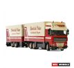1/50 DAF XF 105 SUPER SPACE CAB 6x2 SLEEP AXLE RIGED BOX / CURTAIN / REFRIGERATED TRUCK COMBI, Bart de Vries