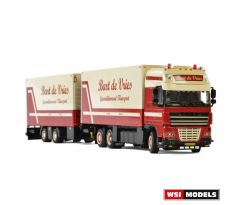 1/50 DAF XF 105 SUPER SPACE CAB 6x2 SLEEP AXLE RIGED BOX / CURTAIN / REFRIGERATED TRUCK COMBI, Bart de Vries