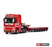 1/50 MERCEDES BENZ ACTROS MP4 GIGA SPACE SLT 8x4 LOW LOADER PENDEL X, Skaks Specialtransport