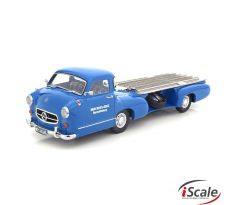 1/18 MERCEDES BENZ RACING CAR TRANSPORTER TRUCK RENNTRANSPORTER 1955