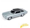 1/64 1970 Chevrolet Monte Carlo (Silver w/Black Roof)